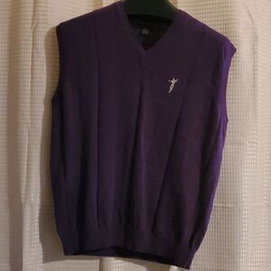 Fairway Outfitters Golf Cable Knit Sweater Vest Size L